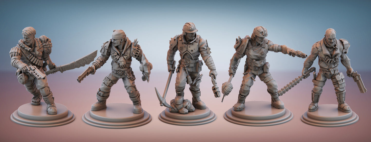 Cultist Rabble - Hand Weapons