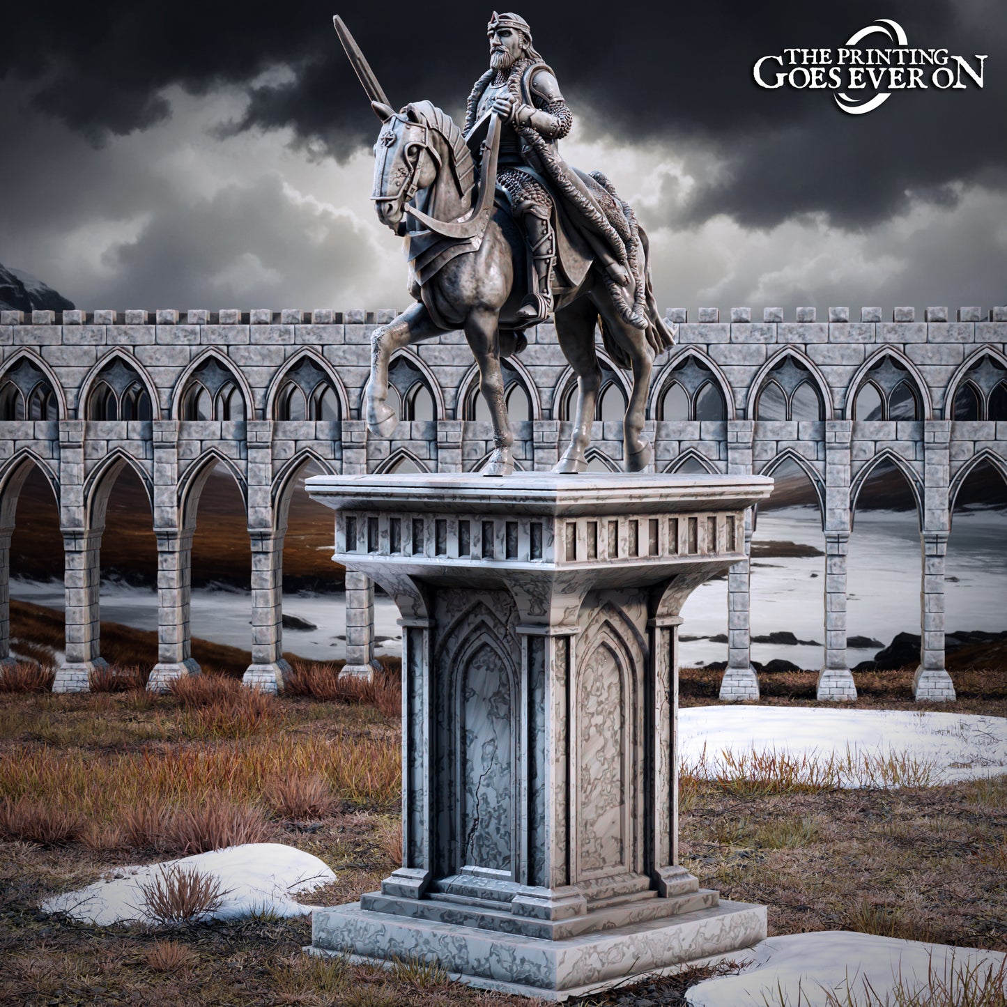 Statues of the King