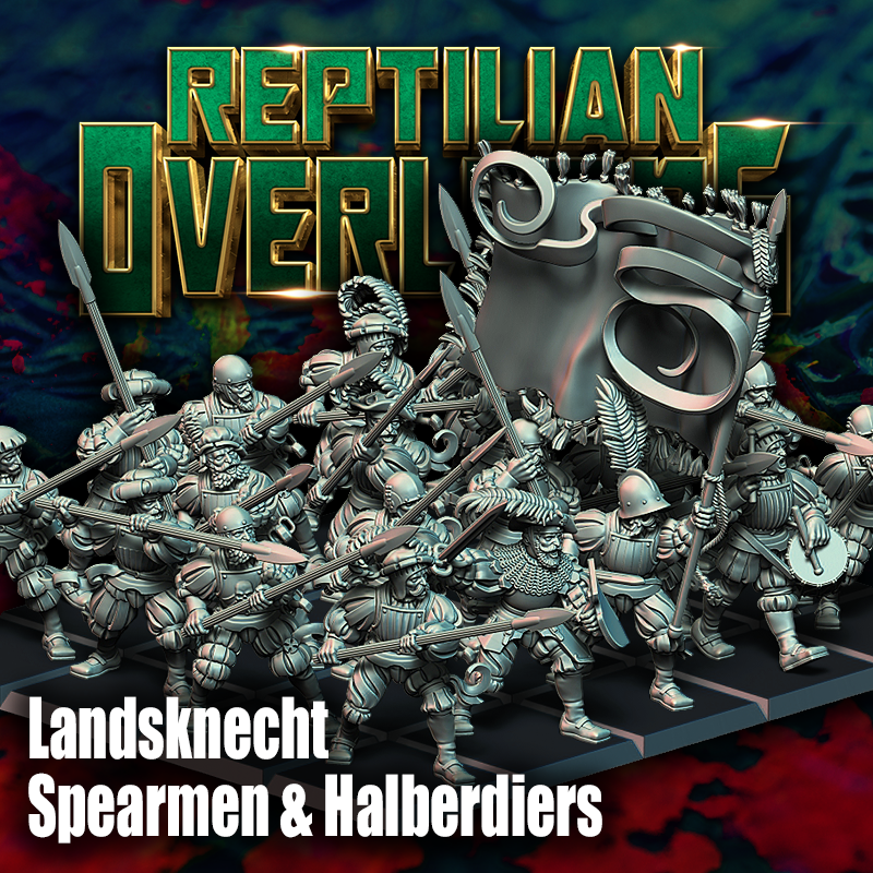 Landsknecht Halberdiers