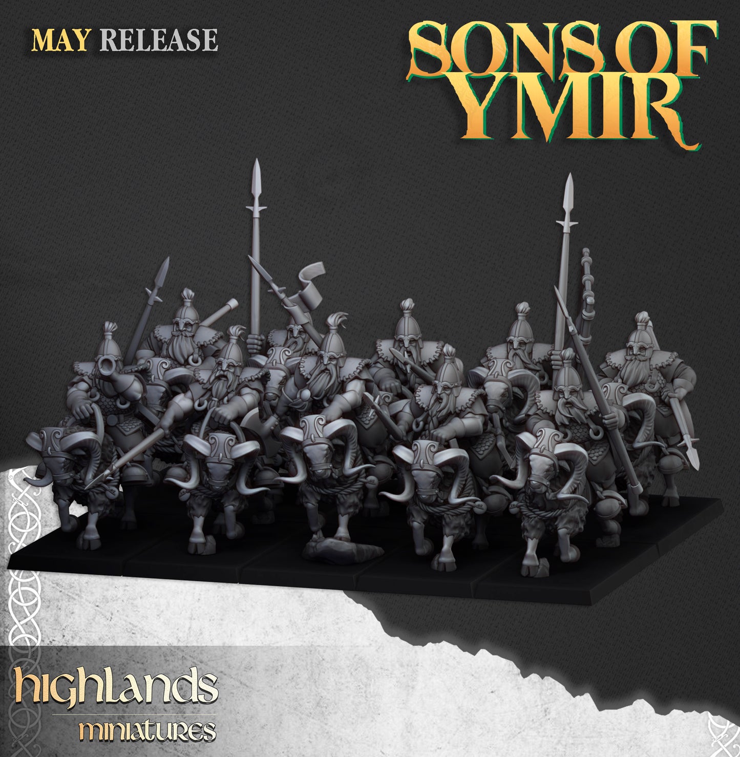Sons of Ymir - Dwarf Cavalry