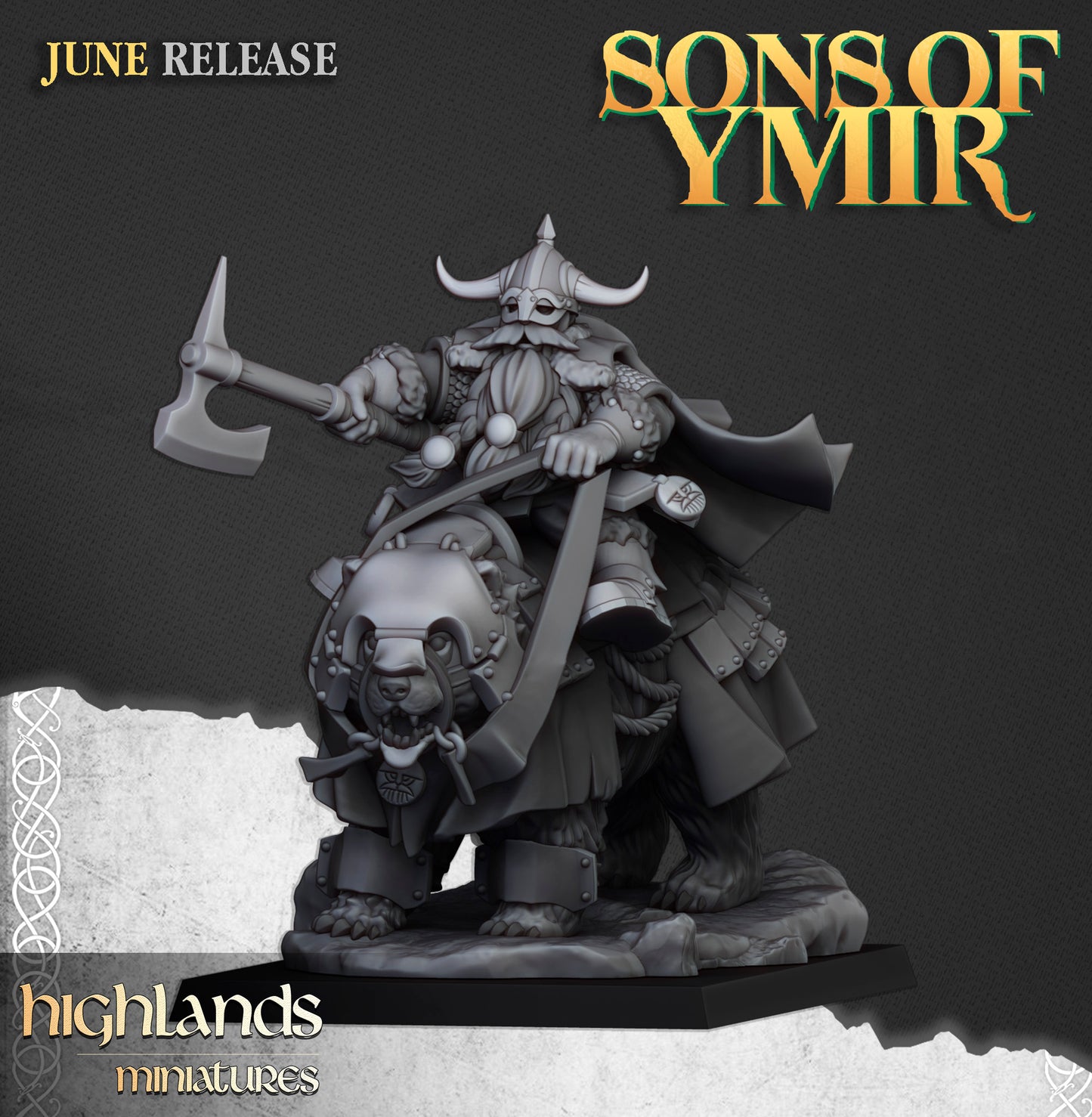 Sons of Ymir - Heavy Dwarf Cavalry