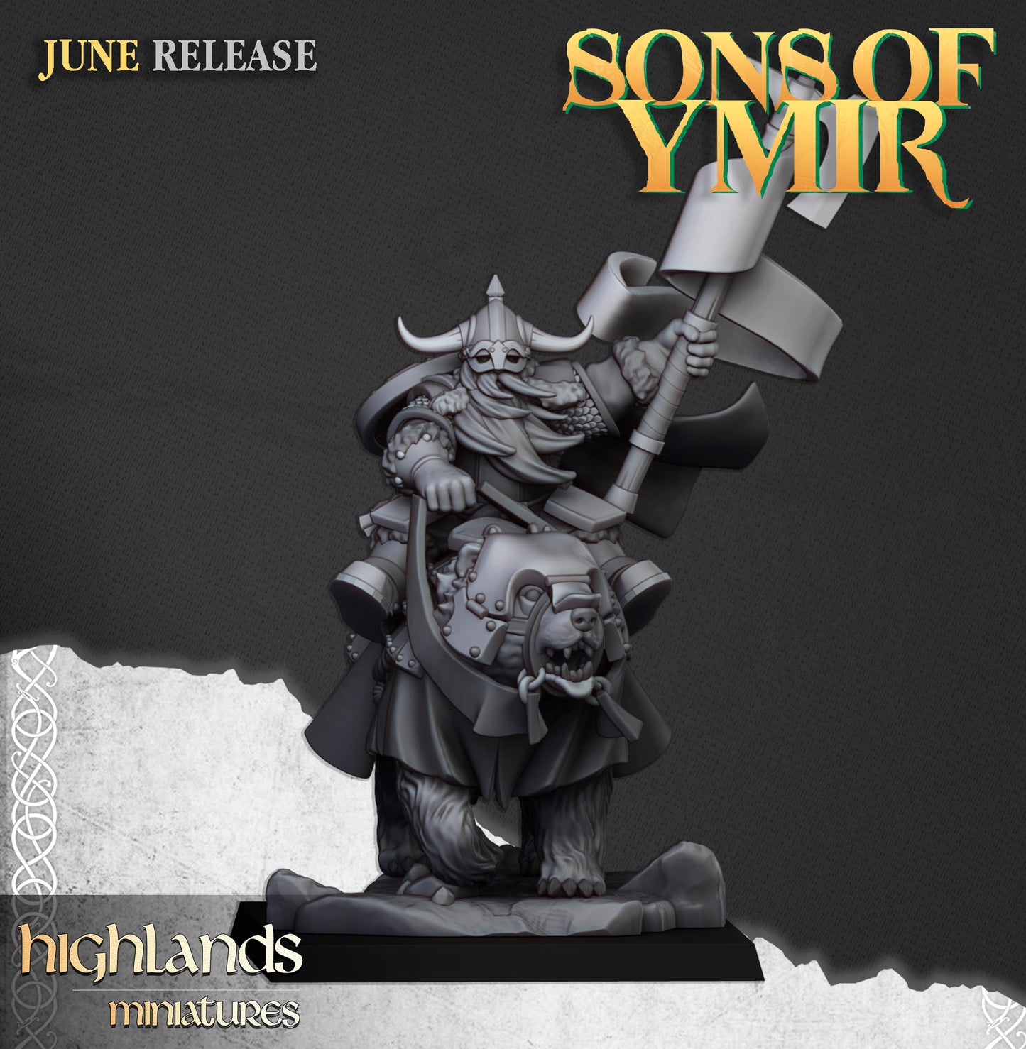 Sons of Ymir - Heavy Dwarf Cavalry