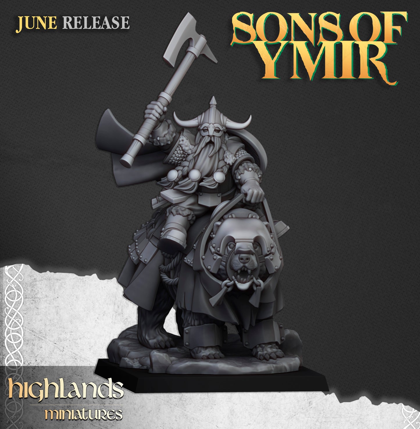 Sons of Ymir - Heavy Dwarf Cavalry