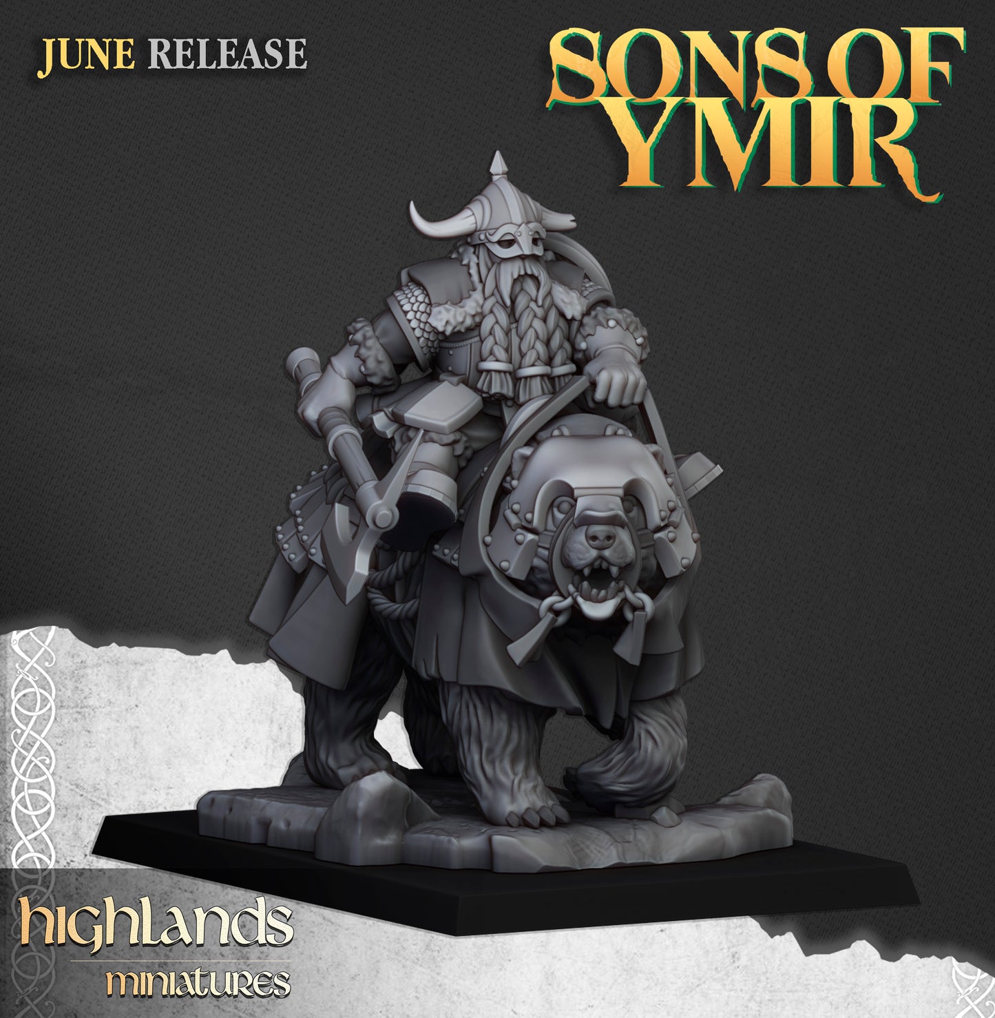 Sons of Ymir - Heavy Dwarf Cavalry