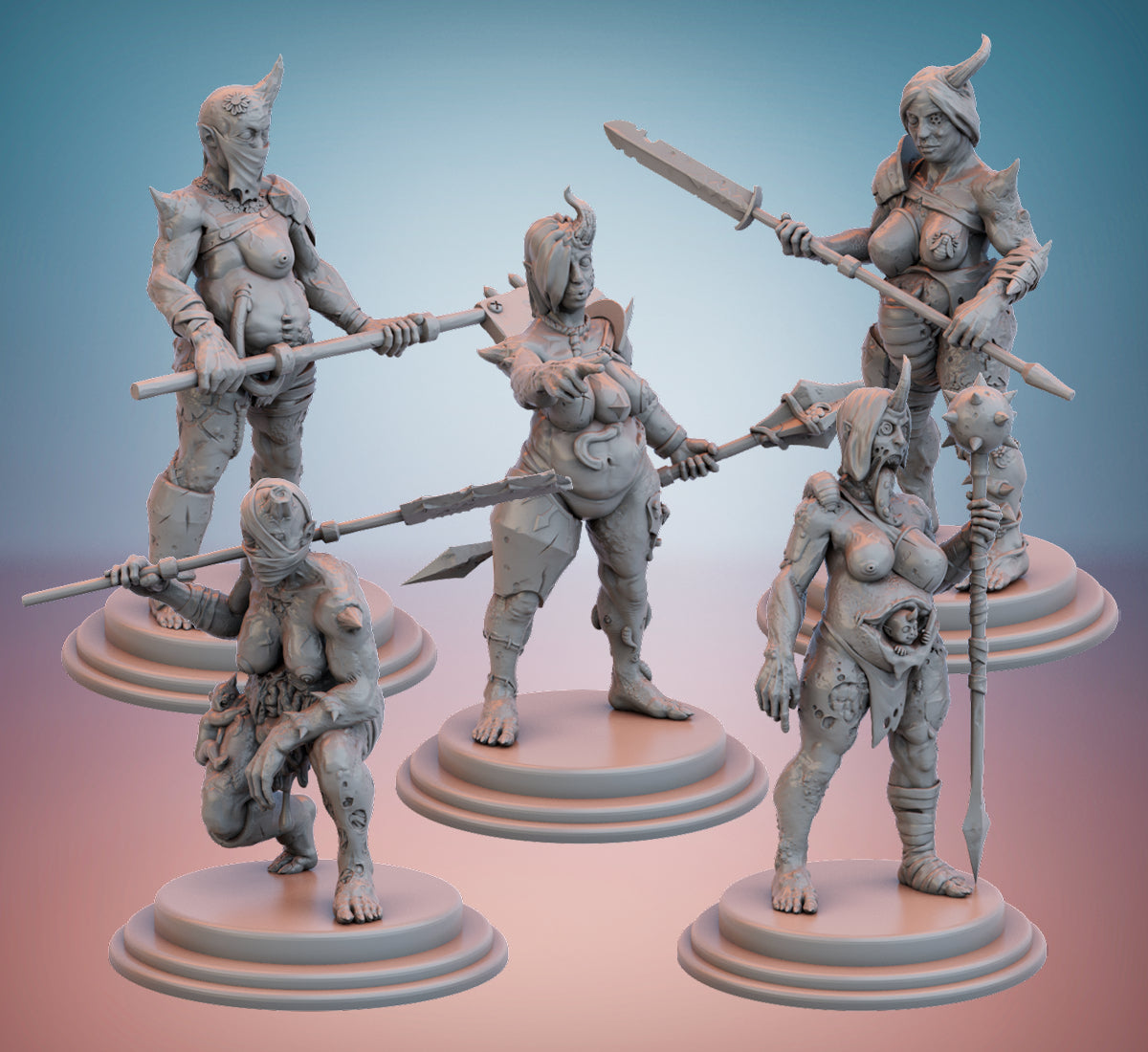 Pox Brides - 2H Weapons