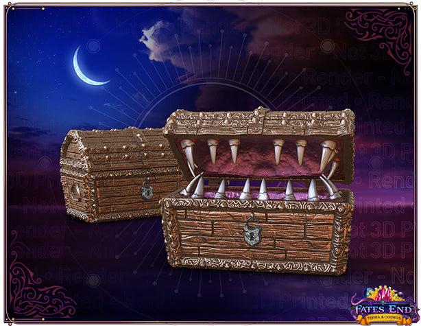 Identical Mimic Chests Dice Jail