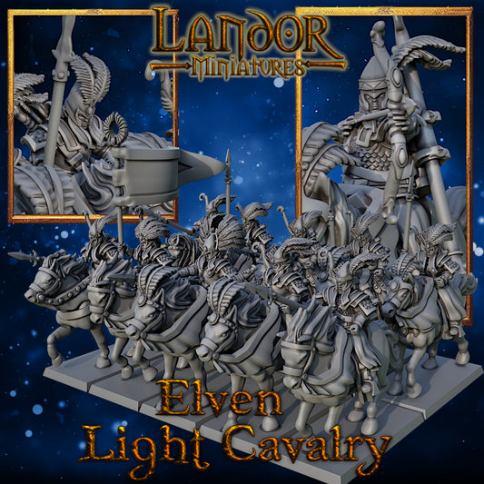 Elven Light Cavalry w Spears