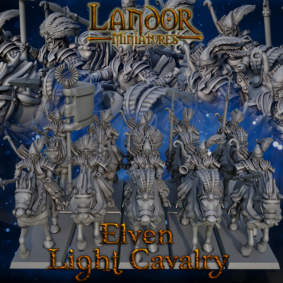 Elven Light Cavalry w Spears