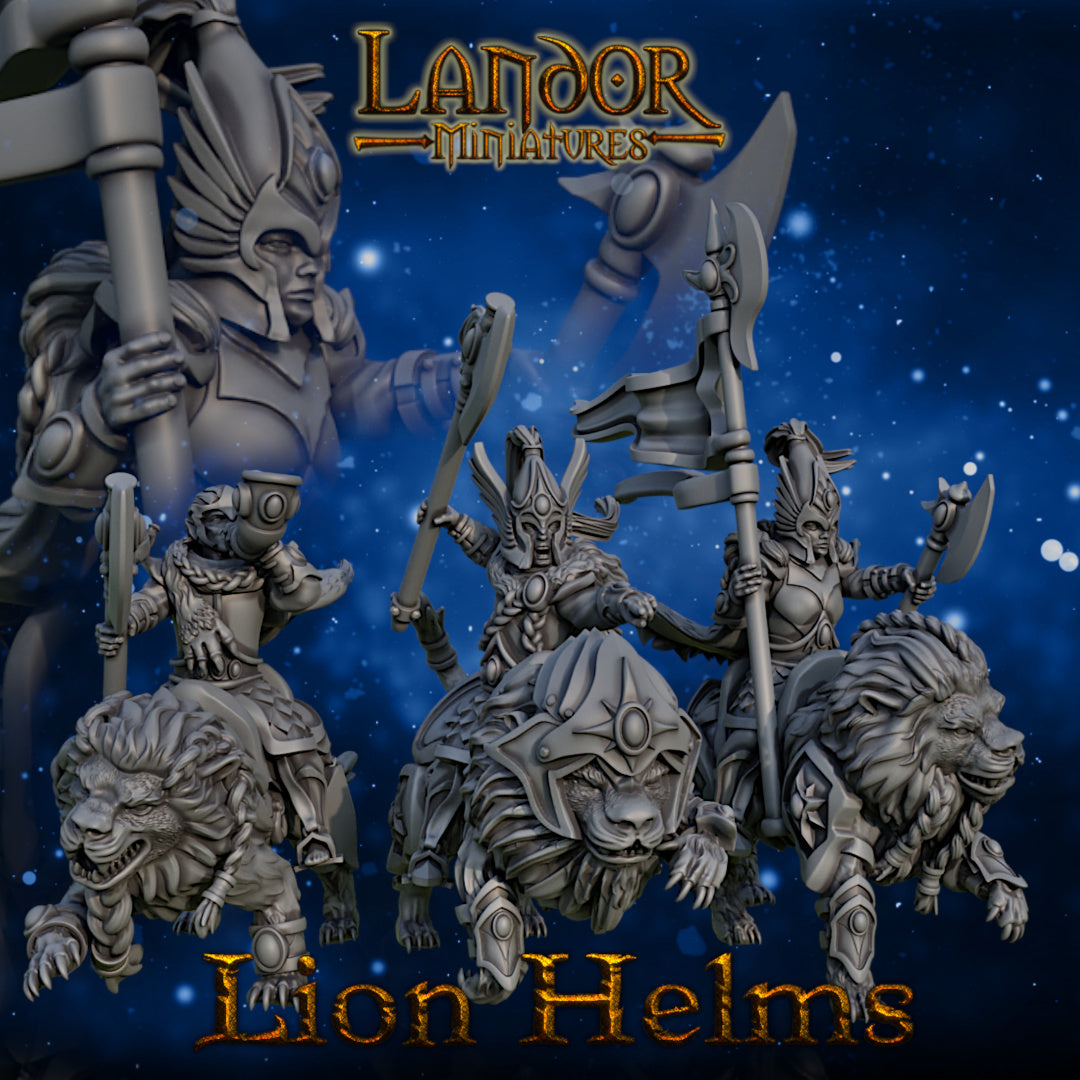 Lion Helms
