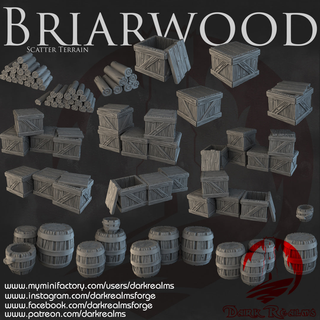 Briarwood - Scatter terrain pack