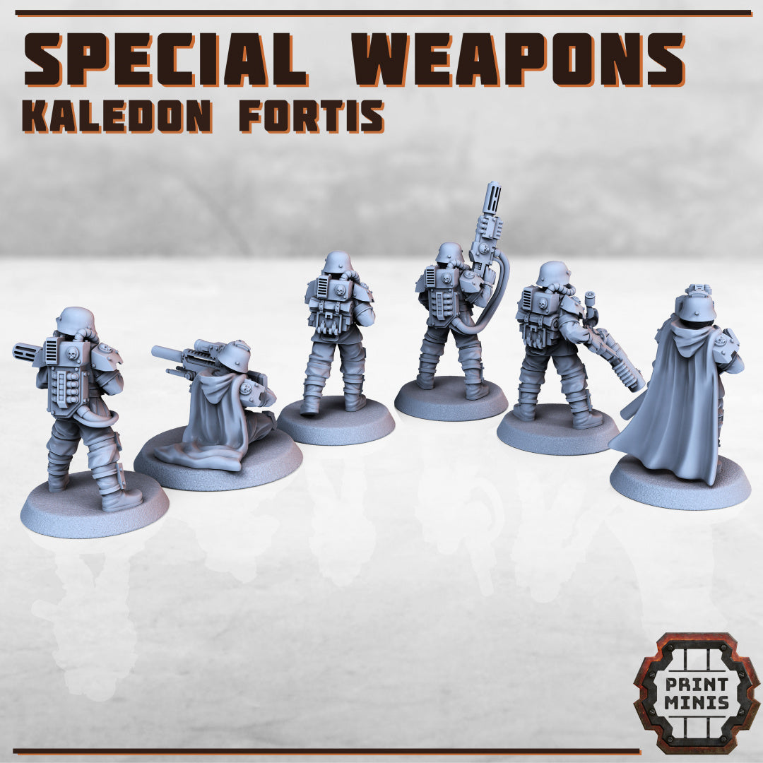 Kaledon - Special Weapons
