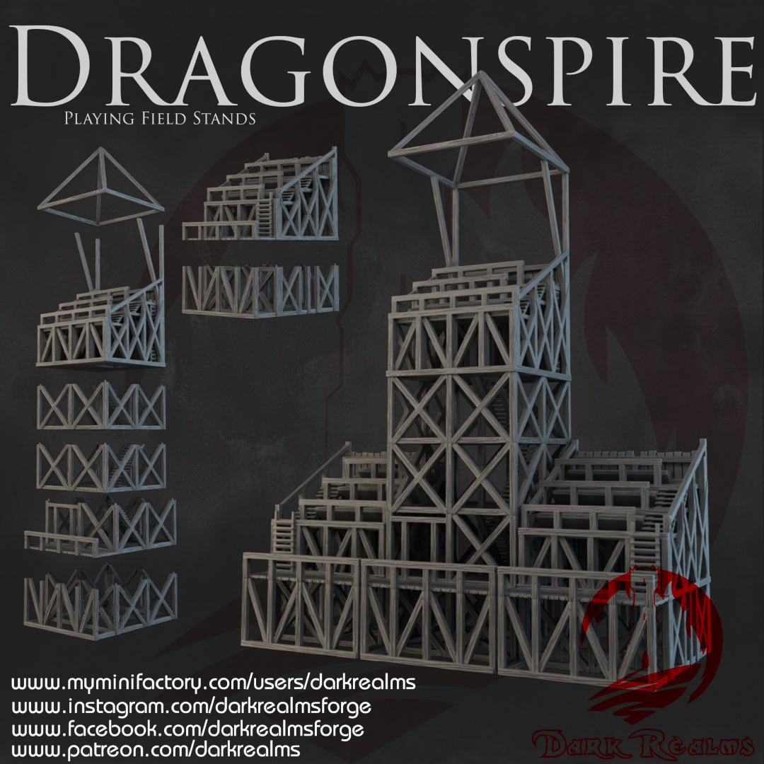 Dragonspine - Playing Field Stands