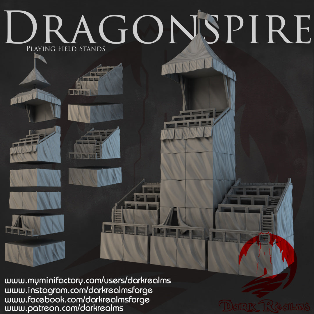 Dragonspine - Playing Field Stands