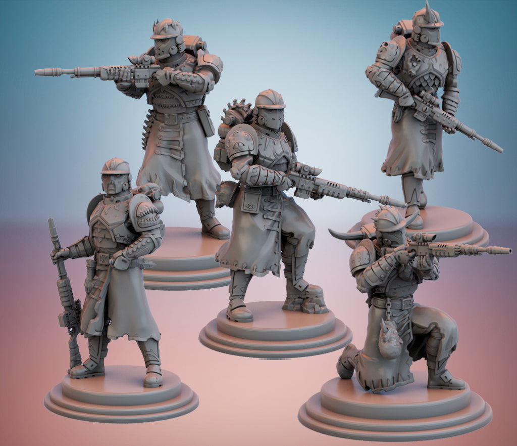 Cultist Guardsmen - Snipers