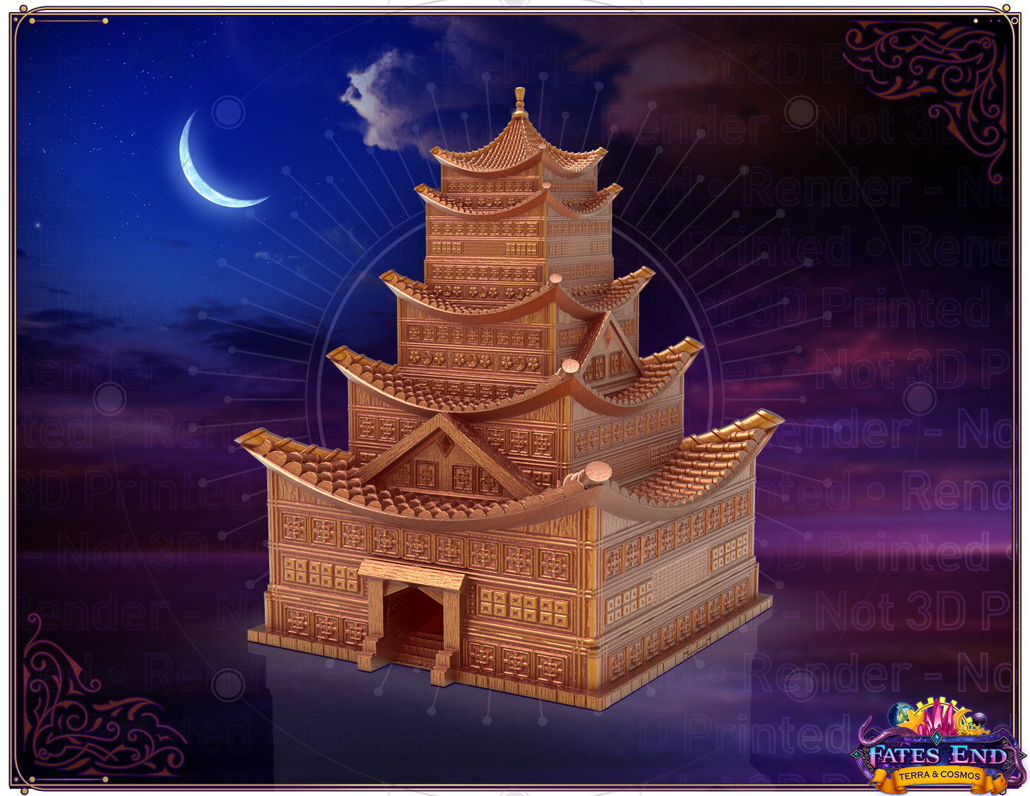 Pagoda Dice Tower