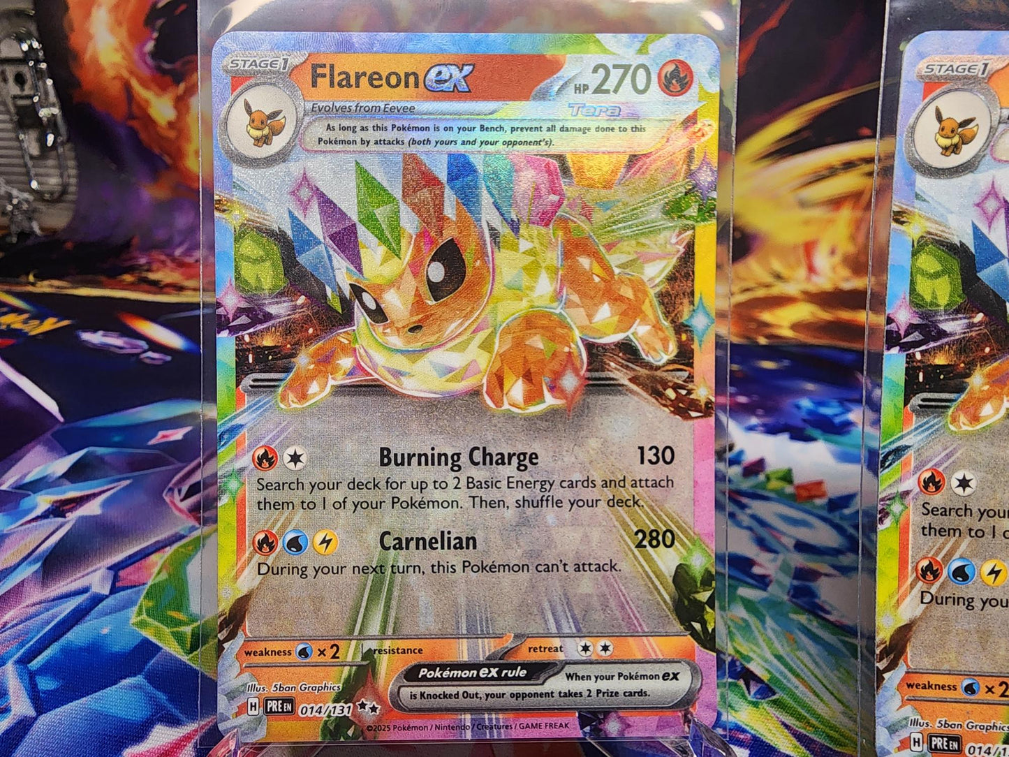 Flareon EX - Prismatic Evo