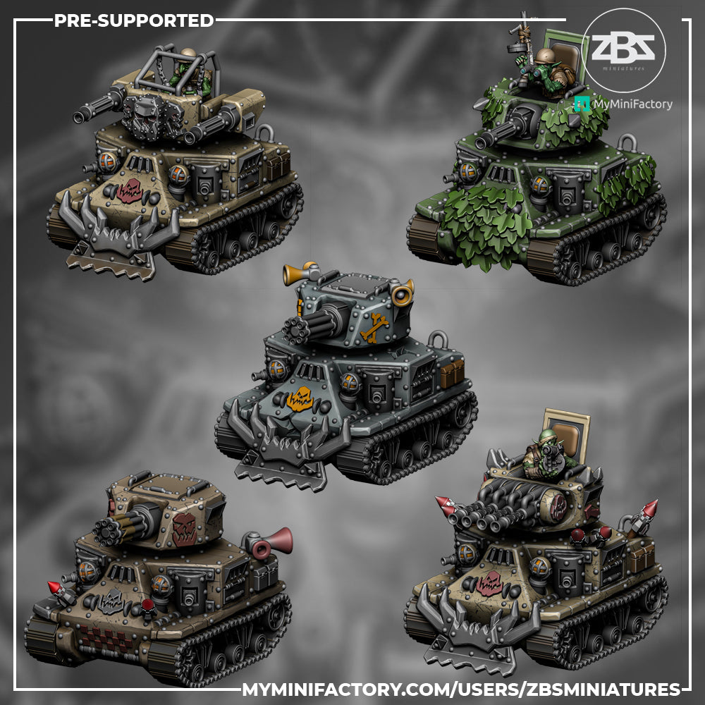 Goblin Tanks - Set 2