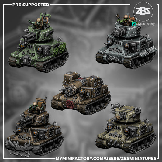 Goblin Tanks - Set 3