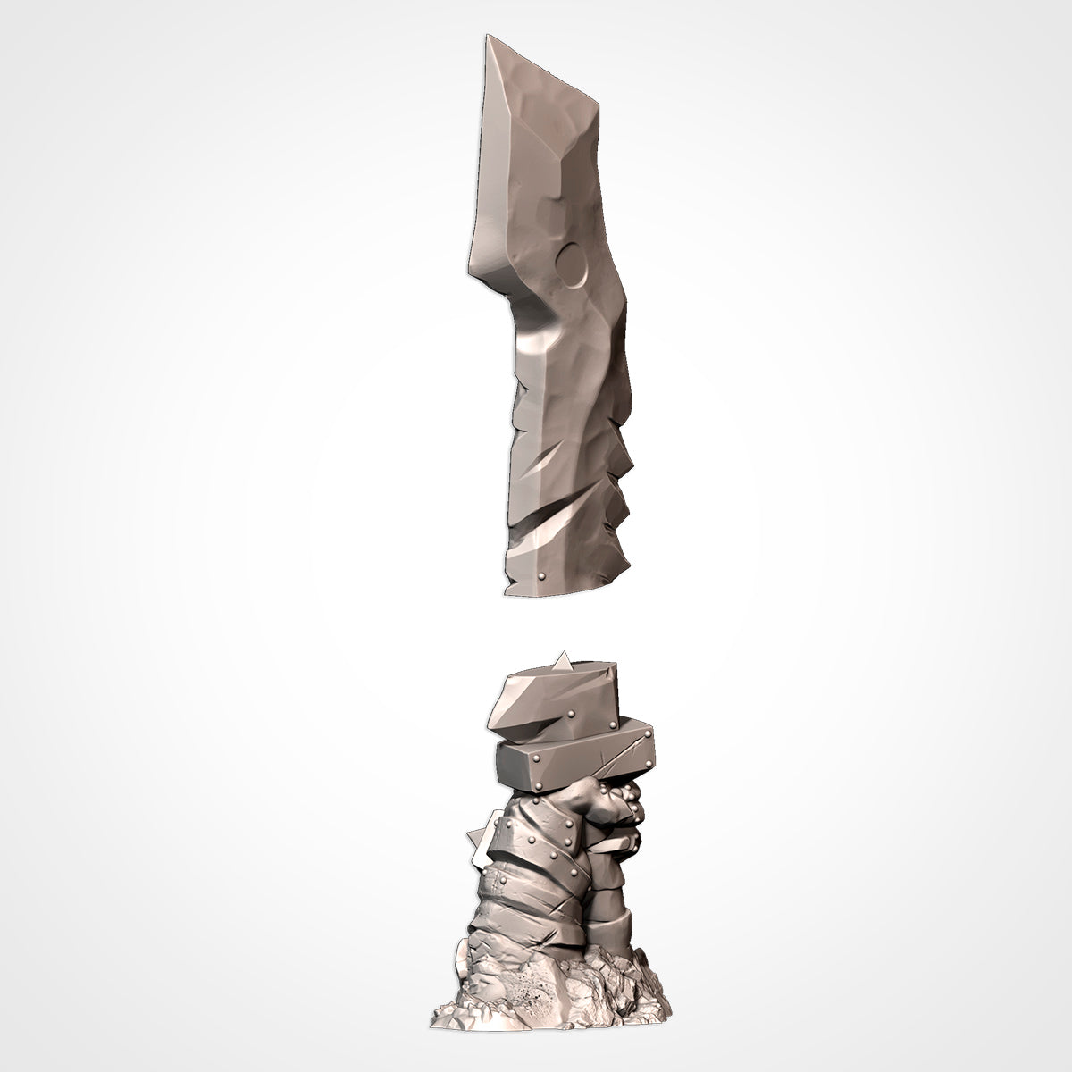 Orcish Monument - Swords