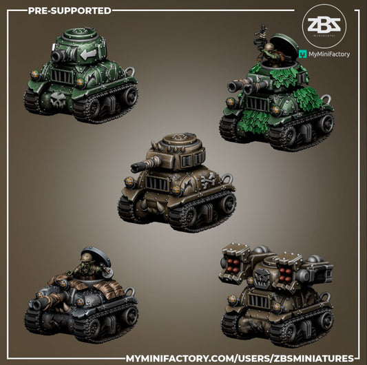 Goblin Tanks - Set 1