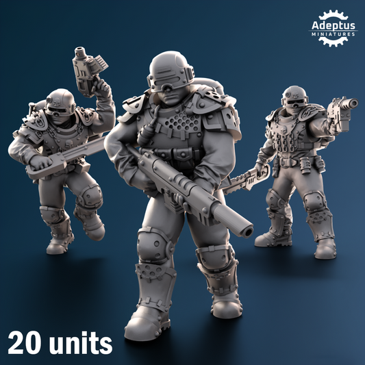 Grey Plate - Guardsmen