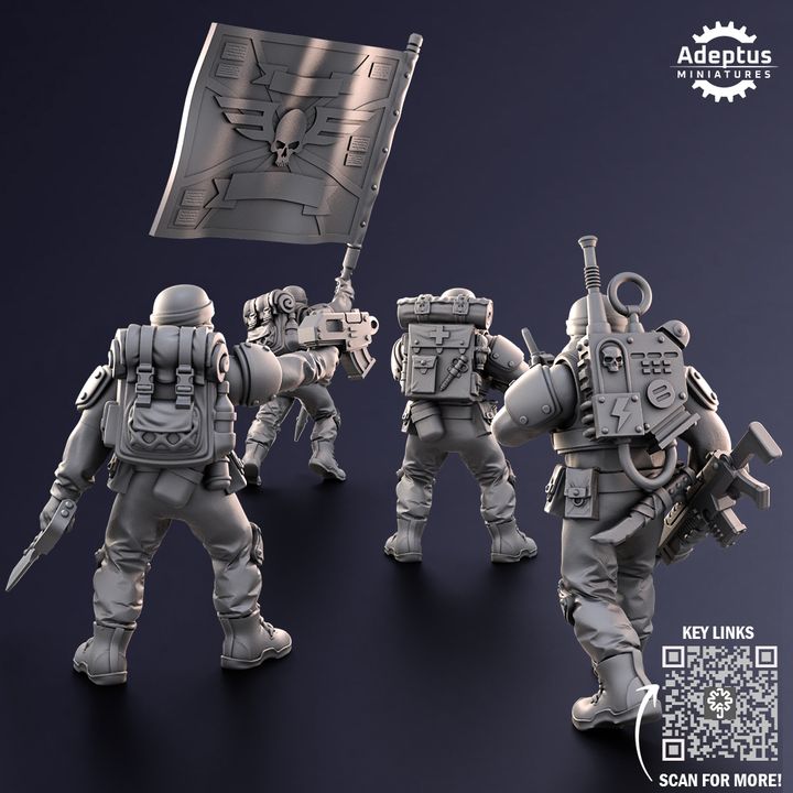 Sandshroud battalion - Command Squad