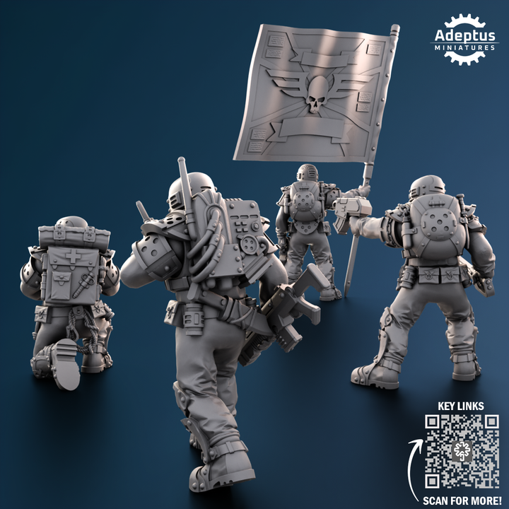 Grey Plate - Command Squad