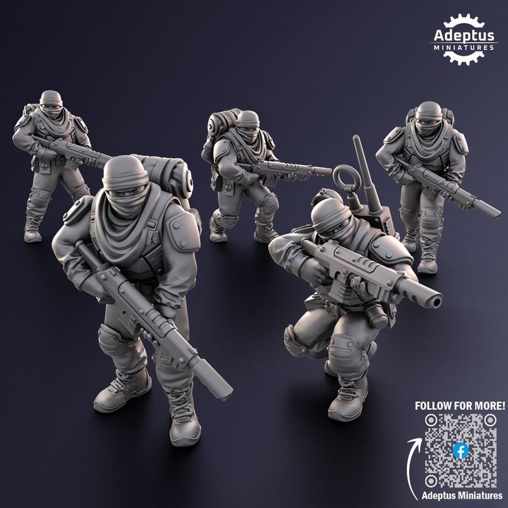 Sandshroud battalion - Guard Squad