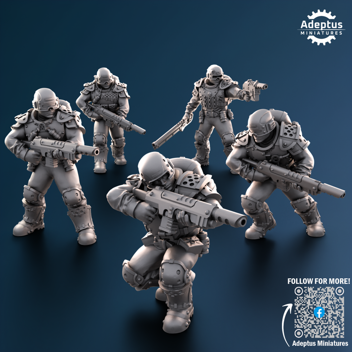 Grey Plate - Guardsmen