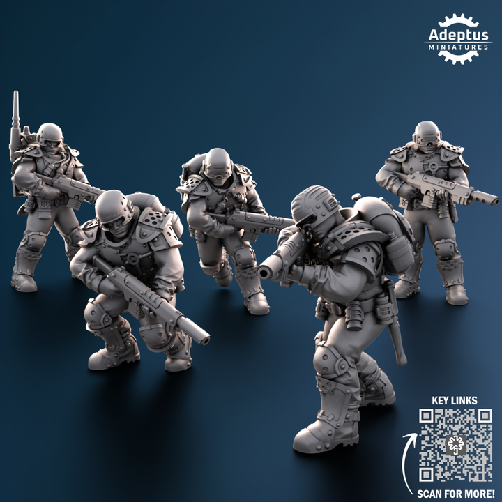 Grey Plate - Guardsmen