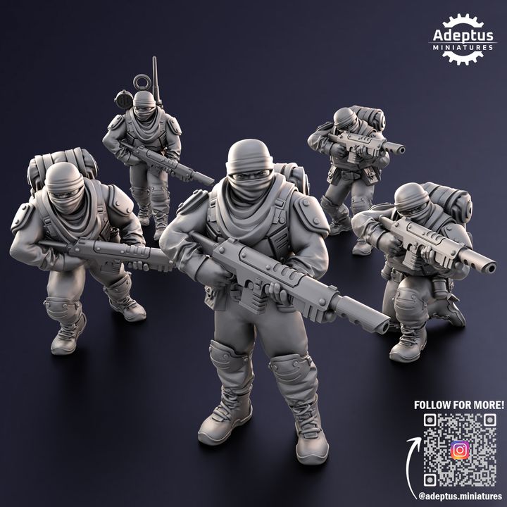 Sandshroud battalion - Guard Squad