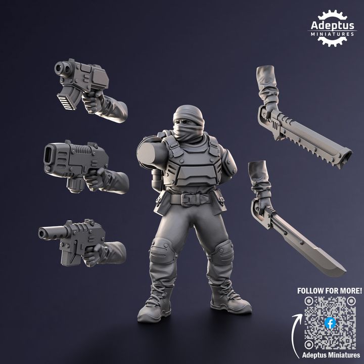 Sandshroud battalion - Command Squad