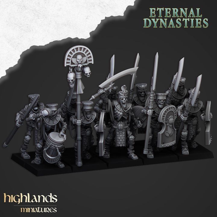 Ancient Guards (w Halberds)