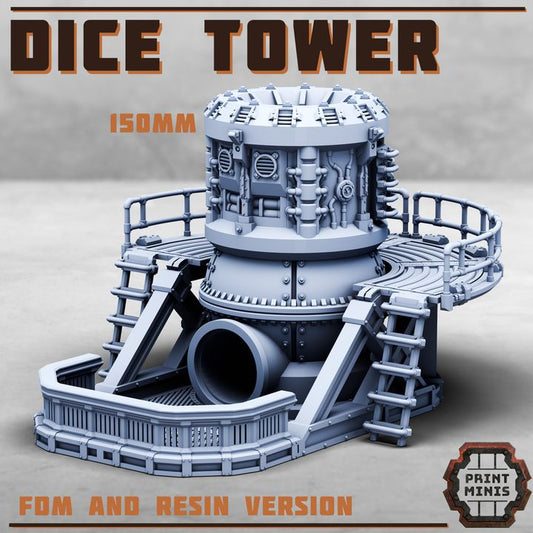 Industrial Dice Tower