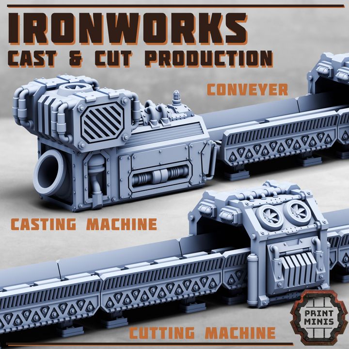 Ironworks - Cast & Cut Conveyors