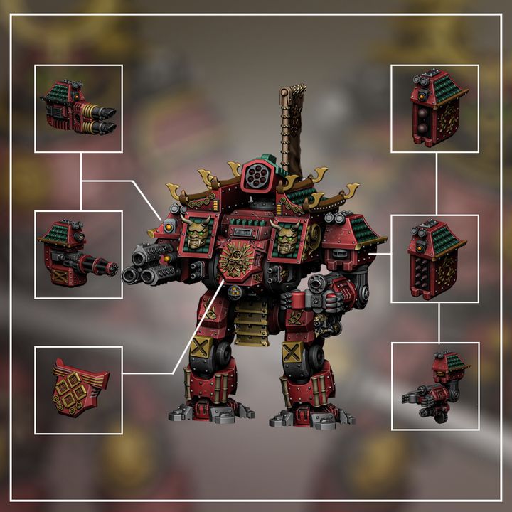 Manzu Ama - Oni Class Mech