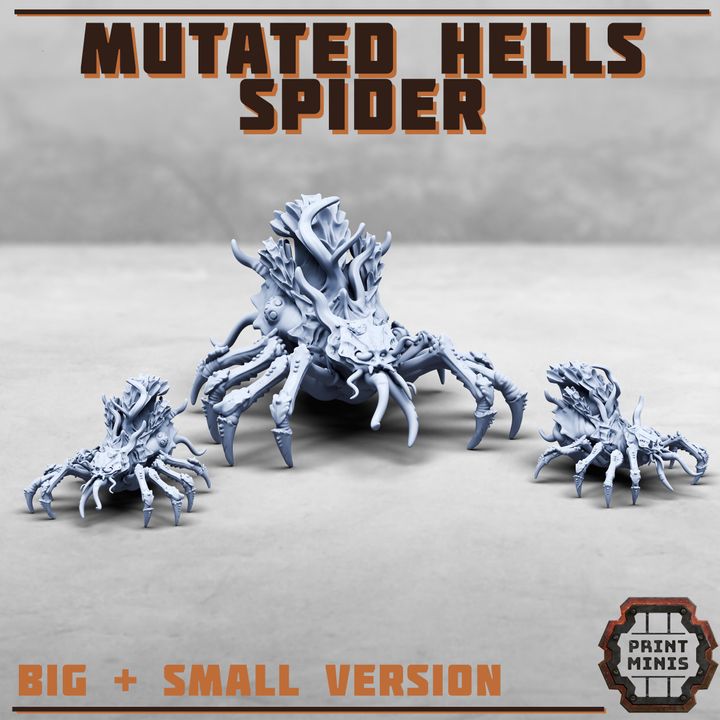 Mutated Hells Spiders