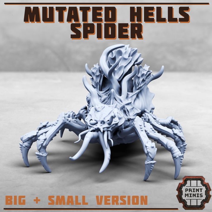 Mutated Hells Spiders