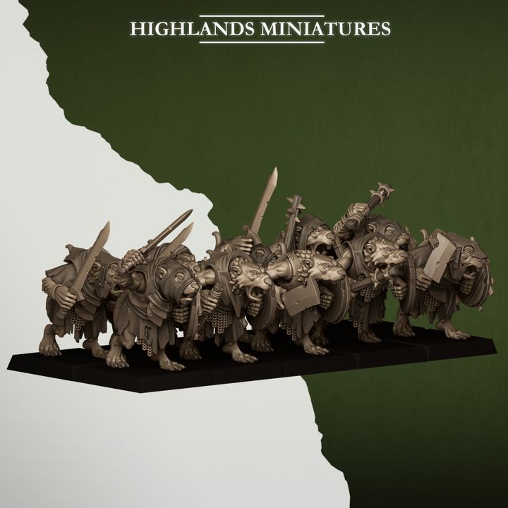 Sewer Vermin - Sewer Rat Swordsmen