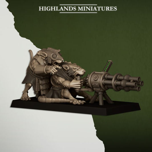 Sewer Vermin - Gatling Gunners