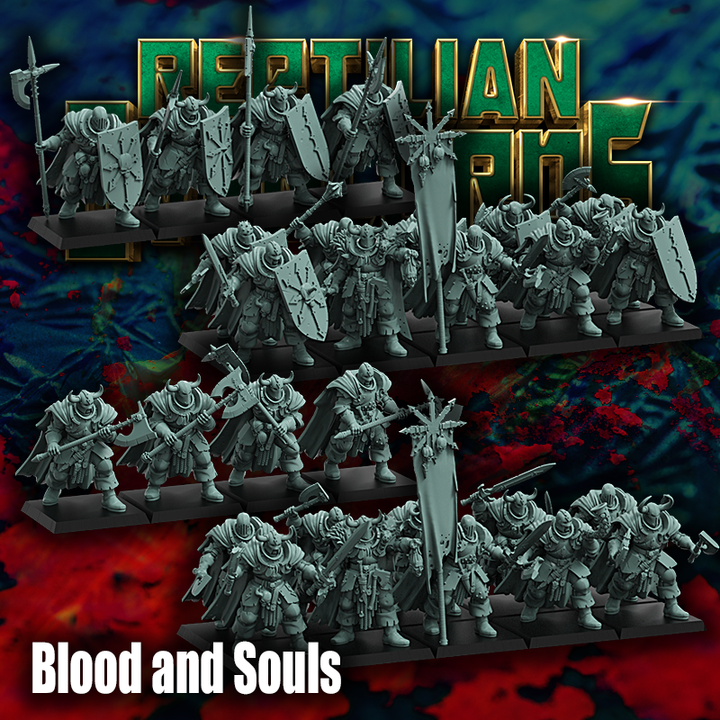 Blood & Soul Warriors - Halberds