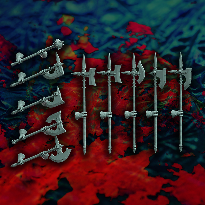Blood & Soul Warriors - Halberds