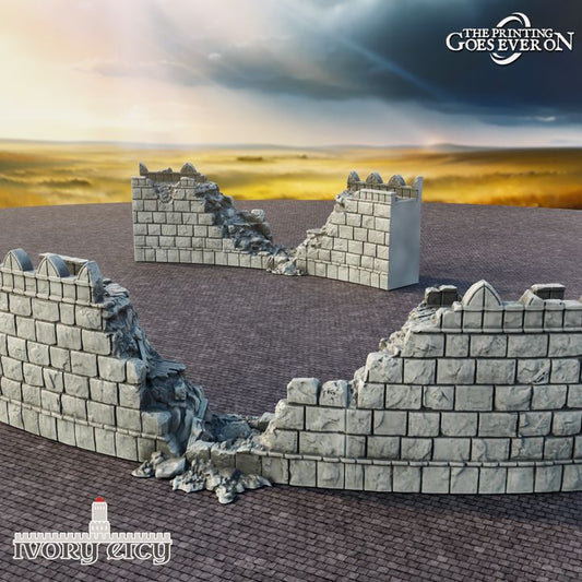 Curved Wall - Ruins