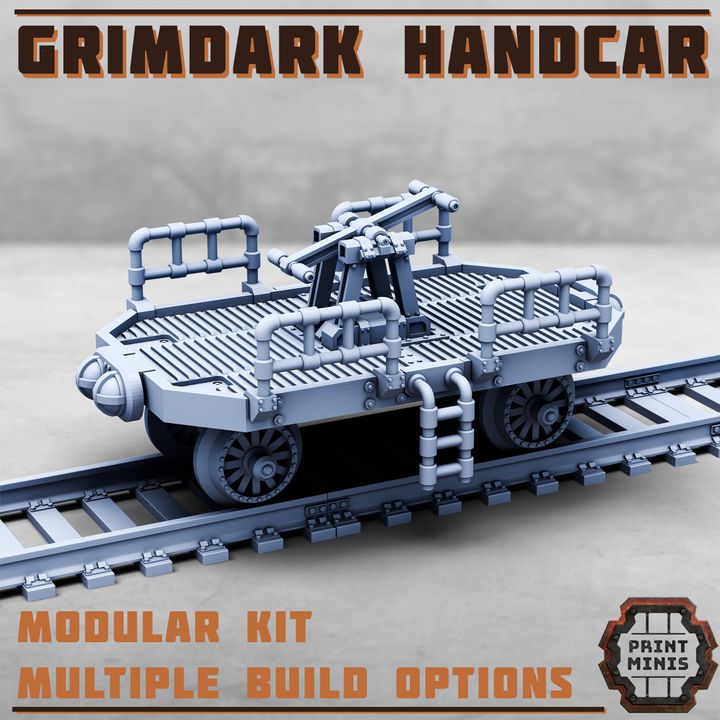 Grimdark Handcar Kit