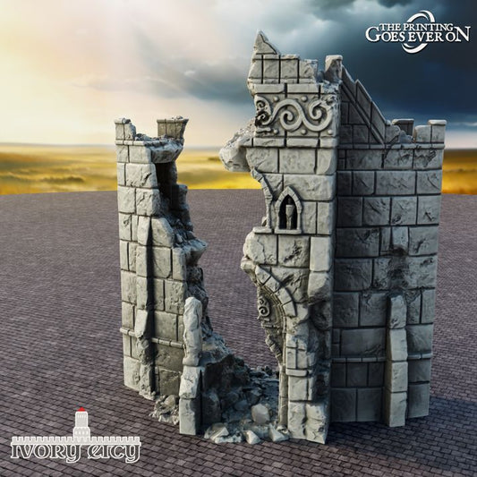 Inner Wall - Gate A - Ruins