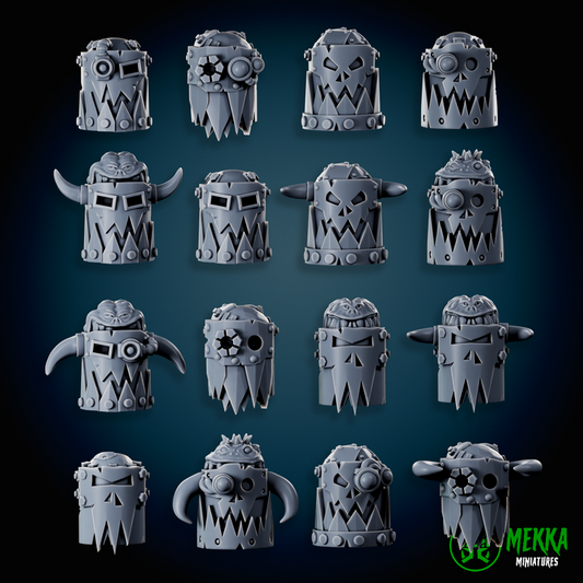 Orc Bitz - Iron Skull Masks