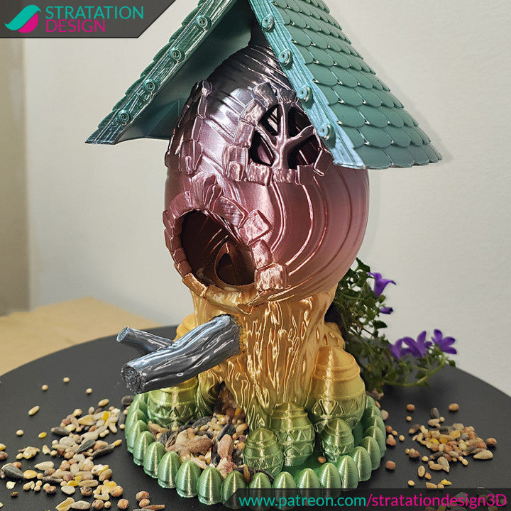 Easter Egg Birdhouse