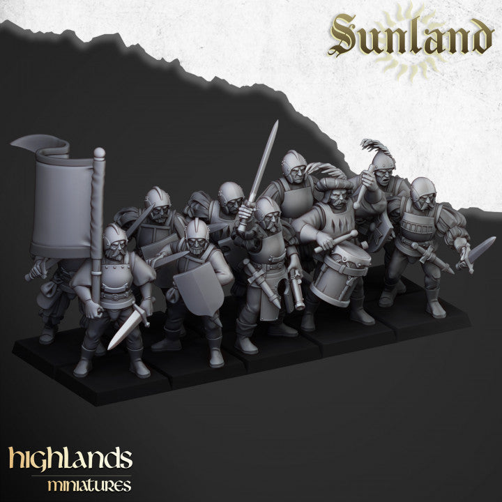 Sunland - Swordsmen Soldiers