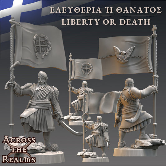 Greek war of Independence Standard Bearer