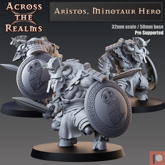 Aristos, Minotaur Hero